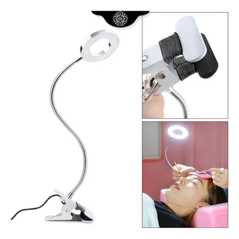 Miniatura 3 de Lampara Aro Led Soporte Pinzas